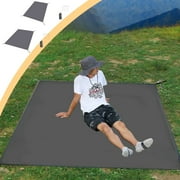 Waterproof Outdoor Mat, Heavy-Duty Camping Cloth, 60x80 Inch, Quick-Dry Surface, For Beach/Tent, Waterproof Ground Nails Included, Durable Sunshade Floor Mat, Outdoor Seating Solution, Acppild